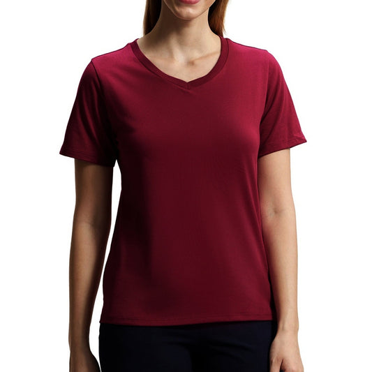 Stylish V-Neck Tee Women