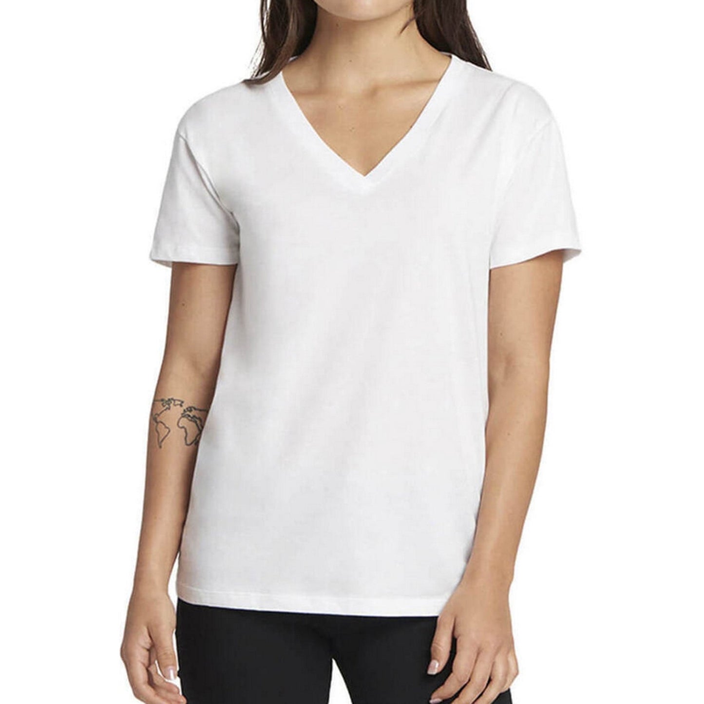 Stylish V-Neck Tee Women