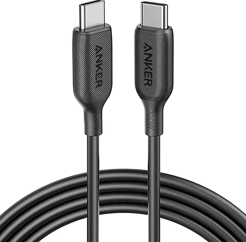 322 Type C To Type C Cable (Black)