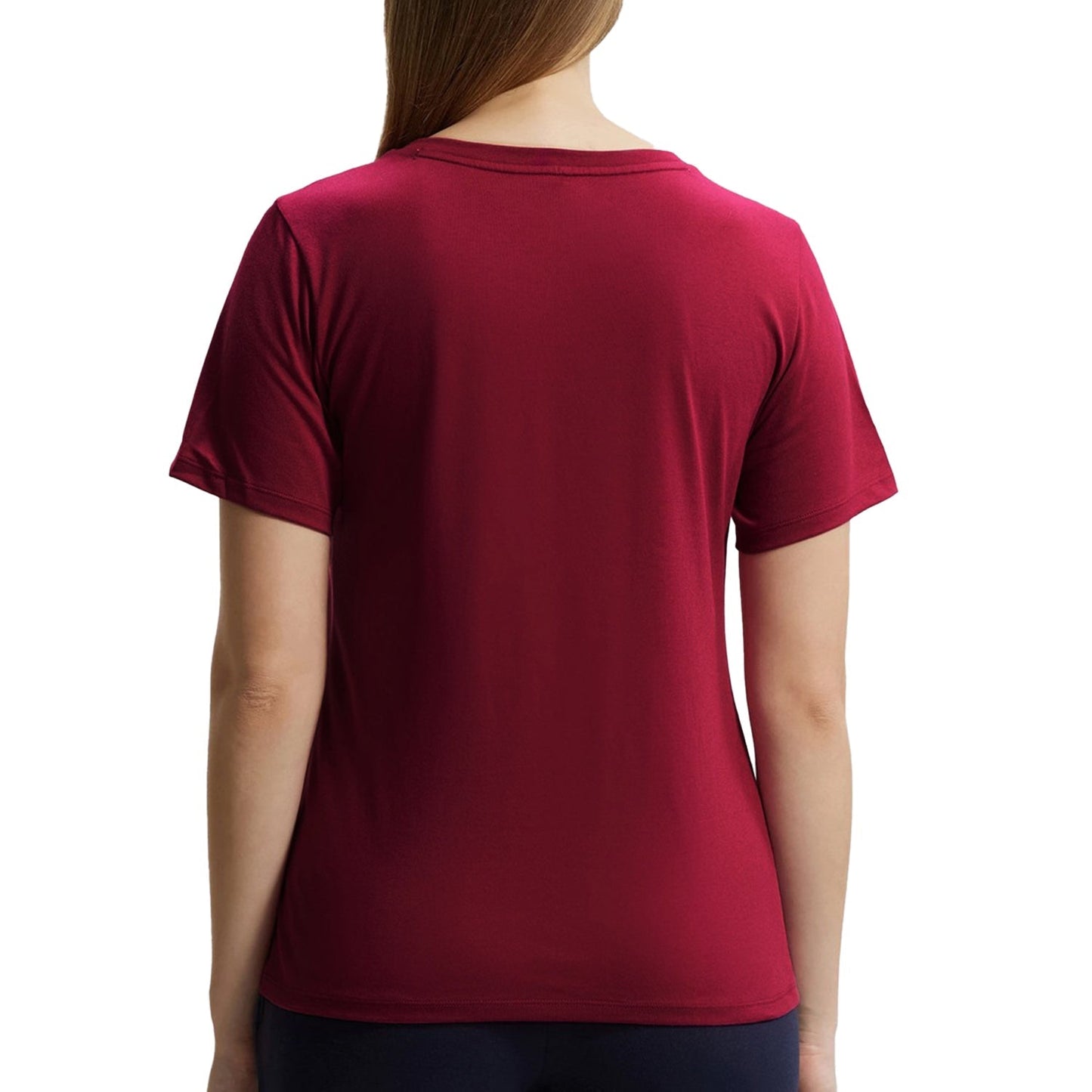 Stylish V-Neck Tee Women