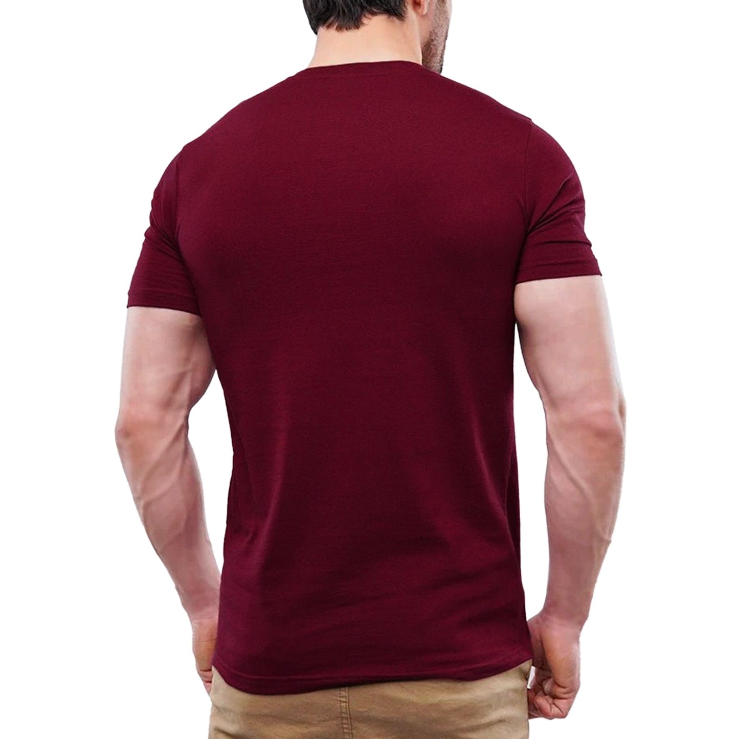 Stylish V-Neck Tee Man