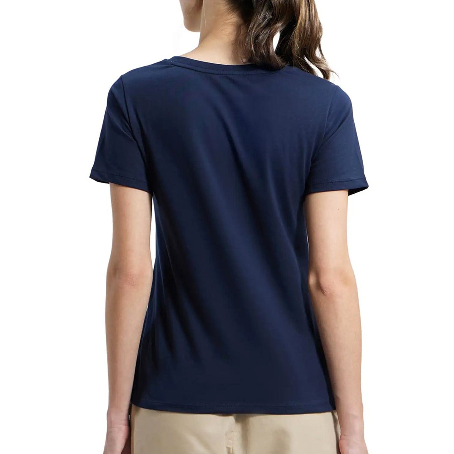 Stylish V-Neck Tee Women