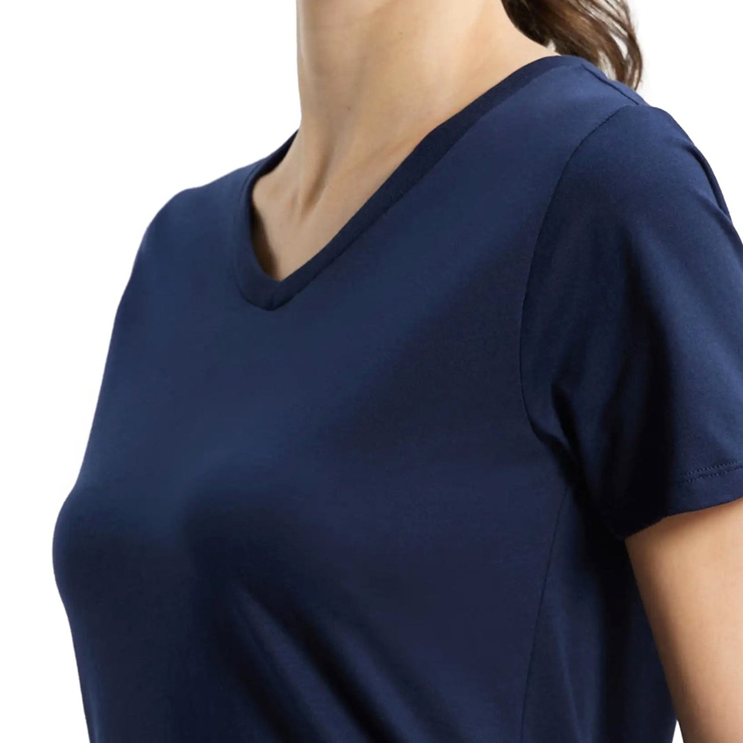 Stylish V-Neck Tee Women