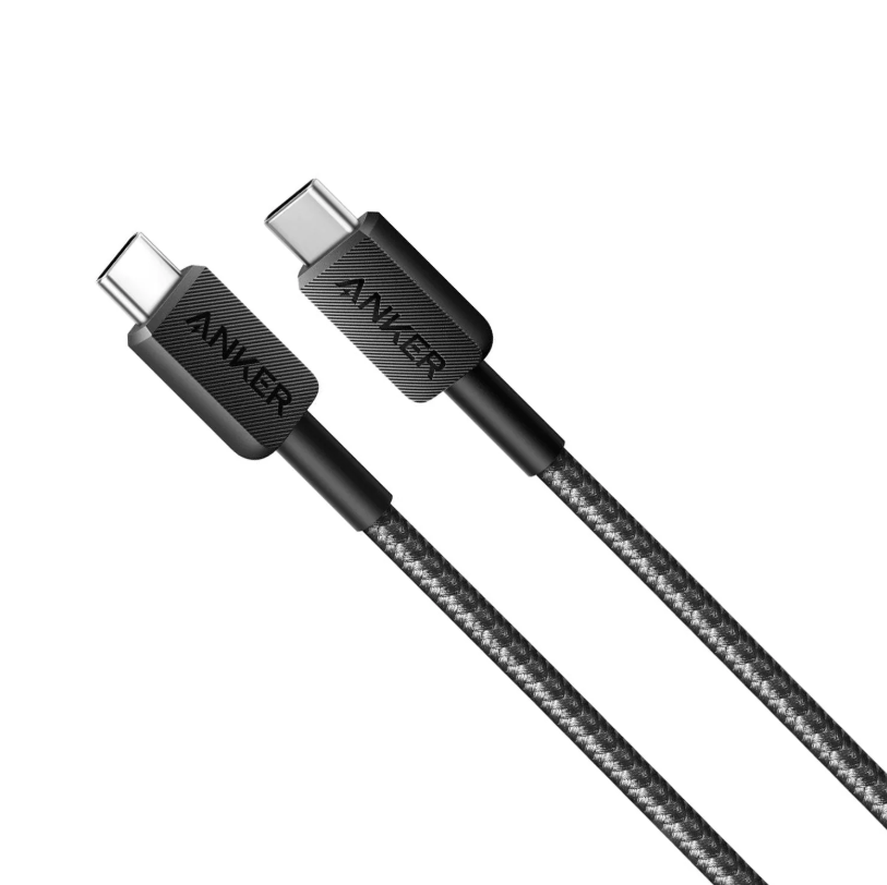 322 Type C To Type C Cable (Black)