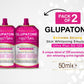 GLUPATONE Extreme Strong Whitening Emulsion Ultra Plus GS-120 For Face & Body 50ml (Pack Of 2)