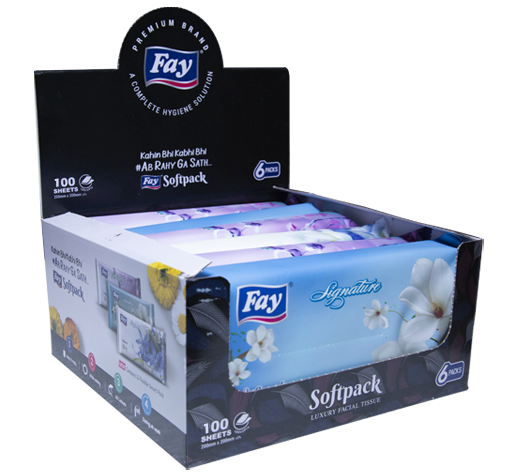 SOFT PACK TISSUE – 6 PACKETS