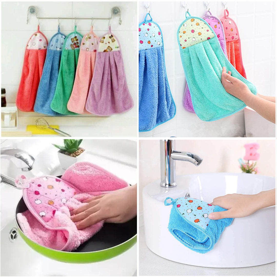 Hanging Towels Randomly Select Colors